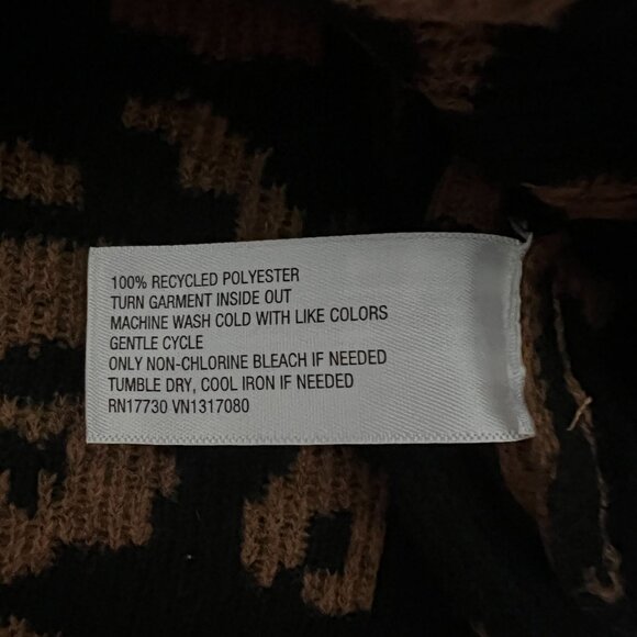 Knox Rose Women's V-Neck Pullover Sweater Camel Brown Size XXL - Picture 5 of 7